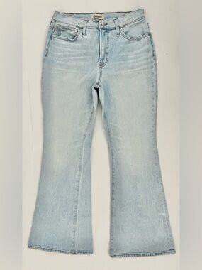 Madewell Jeans The Perfect Vintage Flare Light Wash Denim Size 29 P Boho Hippie